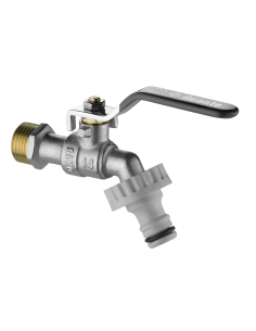 Deante lodveida krāns, dārza notekas tipa, ar adapteriem - 1/2" VFA_152L 2