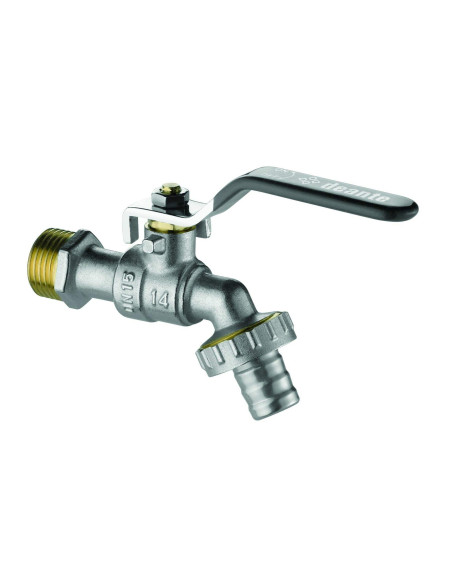 Deante lodveida krāns, dārza notekas tipa, ar adapteriem - 3/4" VFA_252L