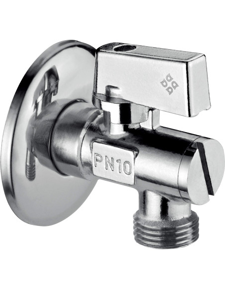 Deante Angle vārsts, tualetes skalošanas pievienošanai, 1/2" - 1/2" VFA_B63M