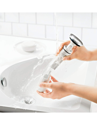 Deante Easy-Clean aizbāznis izlietnei, tīrāms no augšas, ar notekas komplektu NHC_010C