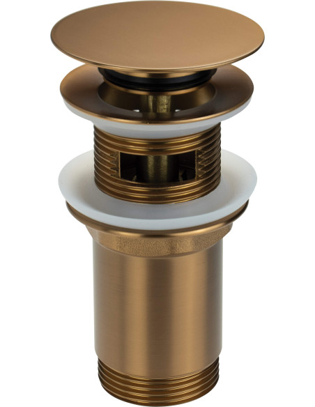 Deante Click-Clack spraudnis izlietnei vai bidē, ar metāla uzmavu - universāls NHC_CC0U