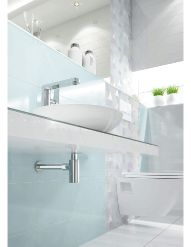 Deante izlietnes atkritumu komplekts, apaļš NHC_031K