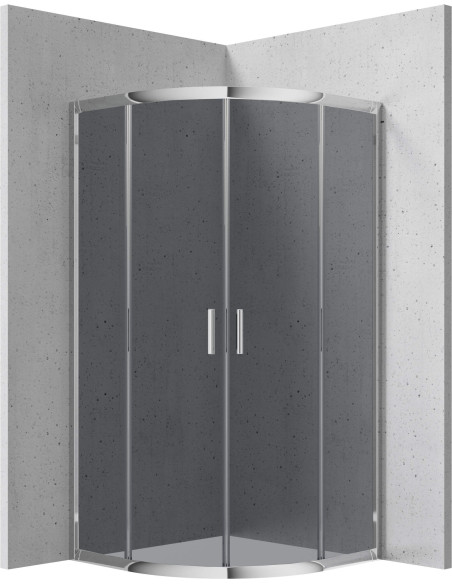 Deante Funkia dušas kabīne, pusapaļa, 90x90 cm KYP_451K