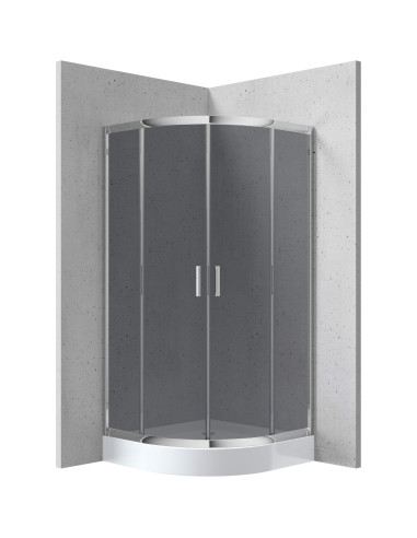 Deante Funkia dušas kabīne, pusapaļa, 90x90 cm KYP_451K