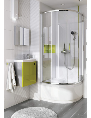 Deante Funkia dušas kabīne, pusapaļa, 90x90 cm KYP_051K
