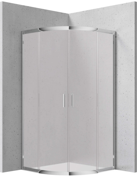 Deante Funkia dušas kabīne, pusapaļa, 90x90 cm KYP_651K