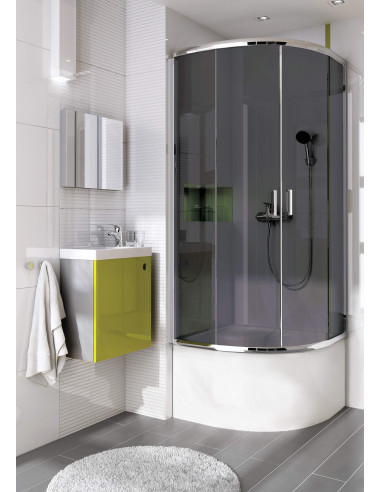 Deante Funkia dušas kabīne, pusapaļa, 90x90 cm KYP_451K