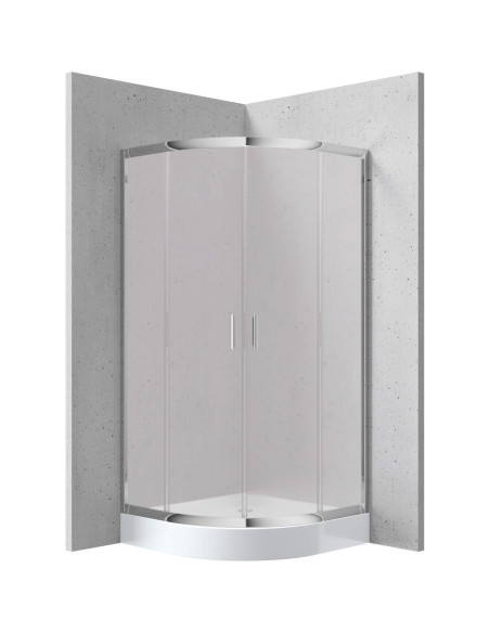 Deante Funkia dušas kabīne, pusapaļa, 90x90 cm KYP_651K