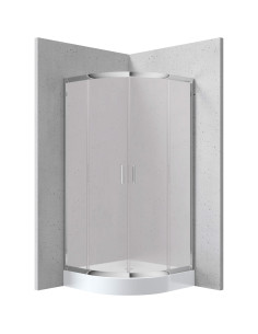 Deante Funkia dušas kabīne, pusapaļa, 80x80 cm KYP_652K 2
