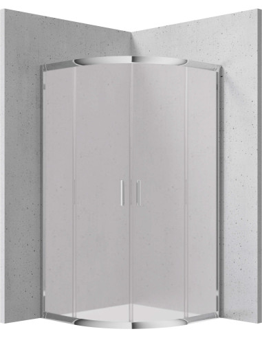 Deante Funkia dušas kabīne, pusapaļa, 80x80 cm - augstums 170 cm KYP_654K