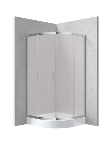 Deante Funkia dušas kabīne, pusapaļa, 80x80 cm - augstums 170 cm KYP_654K