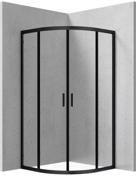 Deante Funkia dušas kabīne, pusapaļa, 90x90 cm KYP_N51K