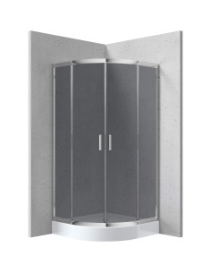 Deante Funkia dušas kabīne, pusapaļa, 80x80 cm KYP_452K 2