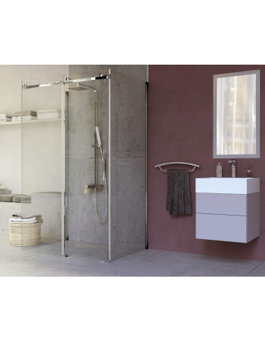 Deante Hiacynt dušas durvis, padziļinātas, 100 cm - bīdāmas KQH_010P