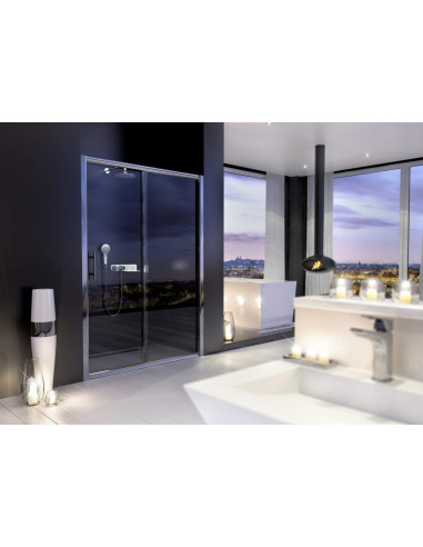 Deante Cynia dušas durvis, padziļinātas, 100 cm - bīdāmas KTC_010P