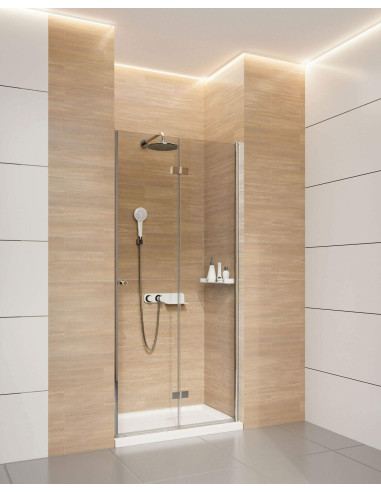 Deante Kerria Plus dušas durvis, Kerria Plus sistēma, 100 cm - salokāmas KTSX043P