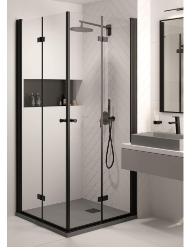 Deante Correo Granite dušas paliktnis, kvadrātveida, 90x90 cm KQR_S41B