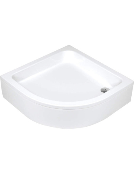 Deante Plus II Akrila dušas paliktnis, pusapaļa, 80 cm KTU_032B