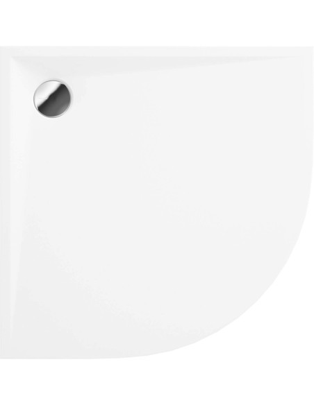 Deante Kerria Plus akrila dušas paliktnis, pusapaļa, 90 cm KTS_053B