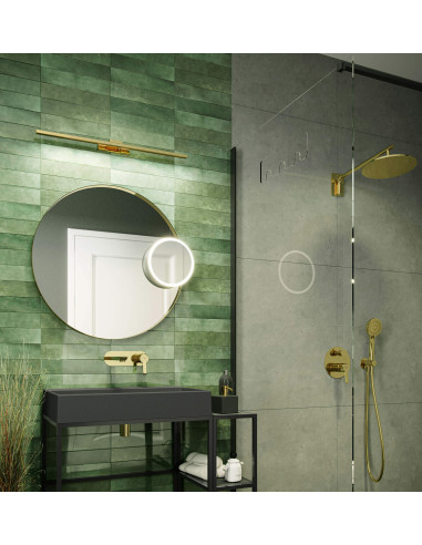 Deante Mokko dušas kabīne, walk-in, 100 cm KQM_N30P