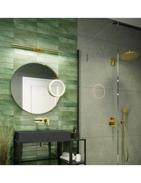 Deante Mokko dušas kabīne, walk-in, 100 cm KQM_N30P