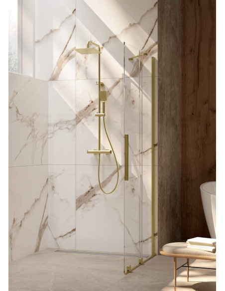 Deante Prizma Dušas siena, ieejama, 120 cm - bīdāma KTJ_R32R