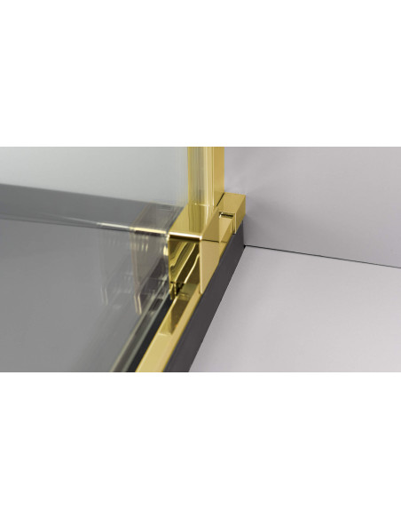 Deante Prizma Dušas siena, ieejama, 120 cm - bīdāma KTJ_Z32R