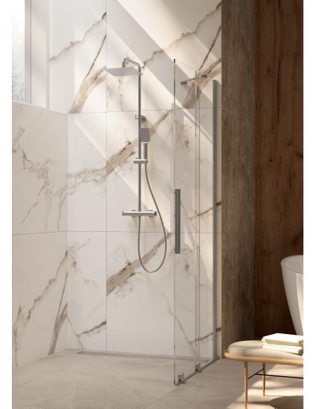 Deante Prizma Dušas siena, ieejama, 100 cm - bīdāma KTJ_F30R