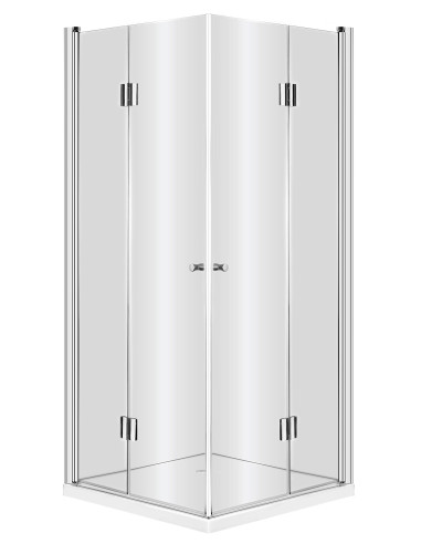 Deante Kerria dušas kabīne, kvadrātveida, 90 cm KTK_041P