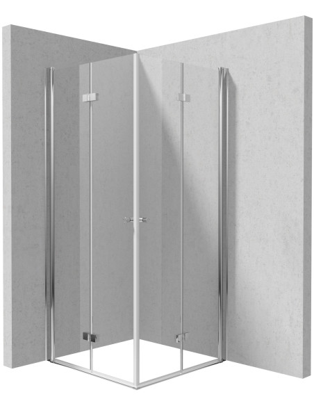 Deante Kerria Plus dušas kabīne, kvadrātveida, 80x80 cm KKN0X08X08
