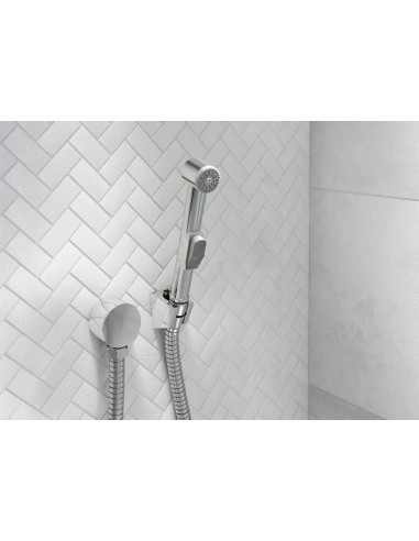 Deante Cascada leņķa šļūtenes savienotājs, apaļš NAC_054K