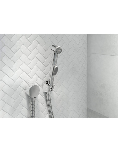 Deante Cascada leņķa šļūtenes savienotājs, apaļš NAC_054K