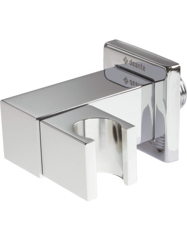 Deante Cascada leņķa šļūtenes savienotājs, kvadrātveida, ar rokas dušas turētāju NAC_058K