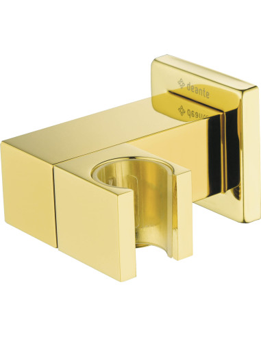 Deante Cascada Leņķiskais šļūtenes savienotājs, kvadrātveida, ar rokas dušas turētāju NAC_Z58K