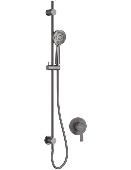 Deante Arnika Paslēptas dušas komplekts, ar bīdāmo stieni NAC_D9TP