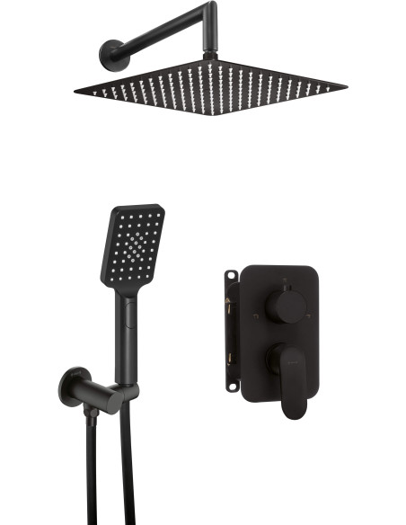 Deante Alpinia Paslēptais dušas komplekts, ar maisītāju BOX BXYZNGAM