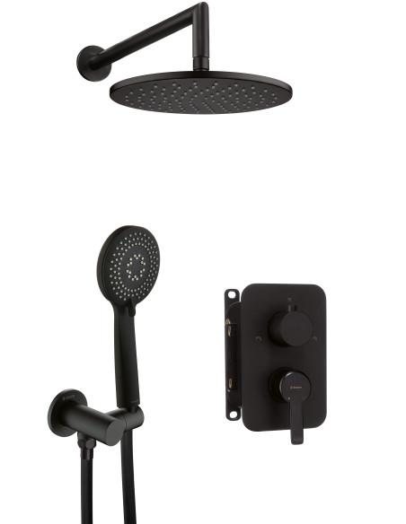 Deante Arnika Paslēptas dušas komplekts, ar maisītāju BOX BXYZNQAM