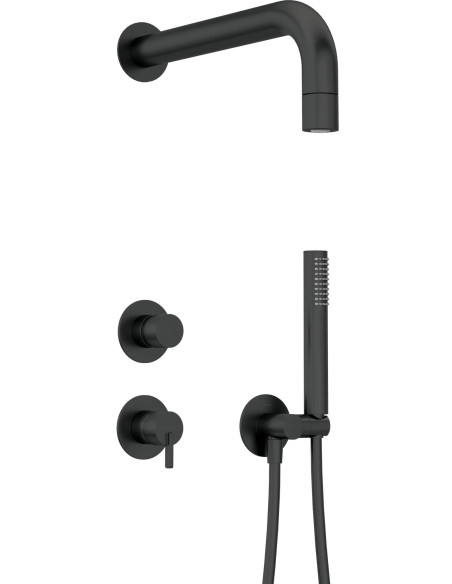 Deante Silia Iebūvējama dušas komplekts ar fiksētu dušas galvu NQS_N9XK