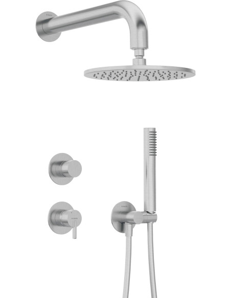 Deante Silia Paslēptais dušas komplekts, ar dušas galvu NQS_F9YK
