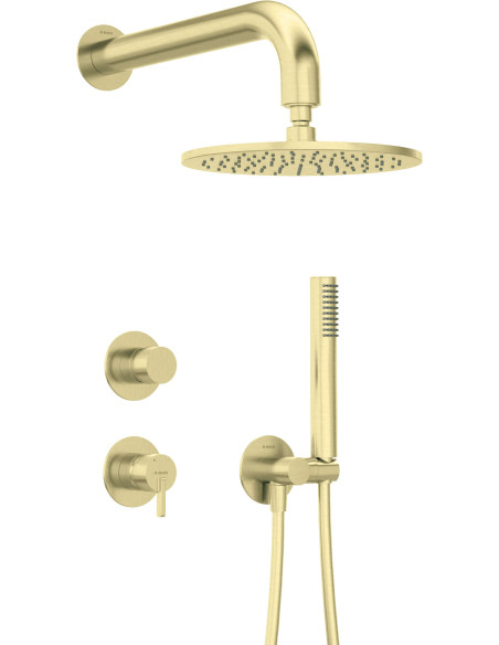 Deante Silia iebūvējamā dušas komplekts ar dušas galvu NQS_R9YK