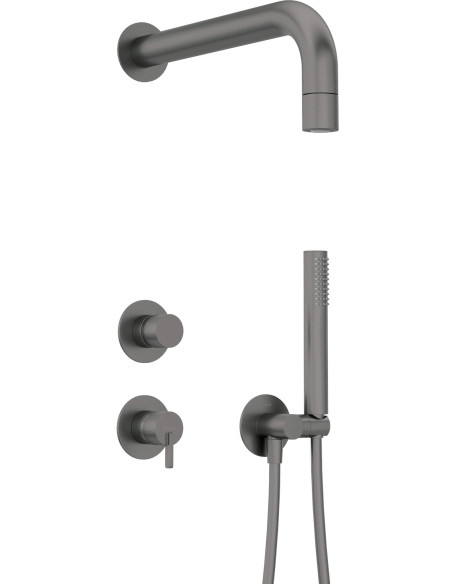 Deante Silia Apslēptais dušas komplekts, ar fiksētu dušas galvu NQS_D9XK