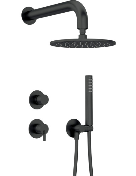 Deante Silia Apslēptais dušas komplekts, ar dušas galvu NQS_N9YK