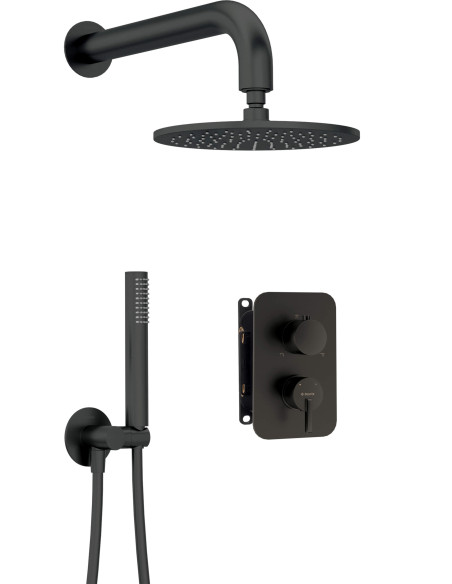 Deante Silia iebūvējamā dušas komplekts ar jaucējkrāna BOX - ar dušas galvu BXYYNQSM Deante Silia iebūvējamā dušas komplekts ar jaucējkrāna BOX - ar dušas galvu BXYYNQSM