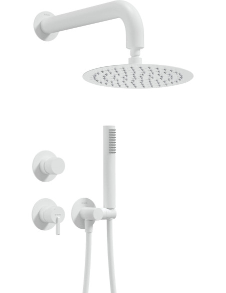 Deante Silia iebūvējamā dušas komplekts ar dušas galvu NQS_A9YK
