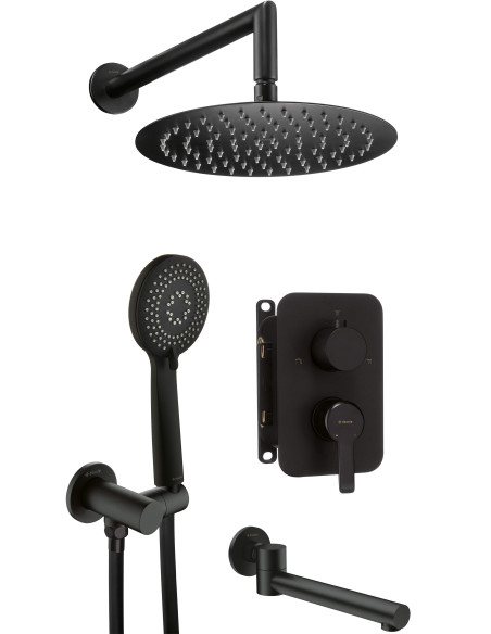 Deante Arnika iebūvējamā dušas komplekts ar vannas snīpi BXYYNQAM