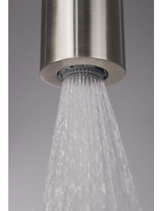 Deante Silia Hexa iebūvējamā dušas komplekts ar fiksētu dušas galvu NHS_F9XK 2