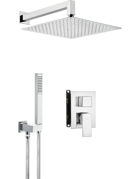 Deante Anemon iebūvējams Dušas komplekts ar jaucējkrānu BOX BXYZ0BZM