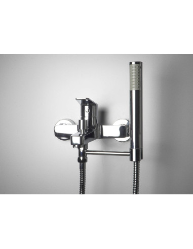 Deante Rokas dušas kronšteins, vannas maisītājiem - grozāms ANB_021U