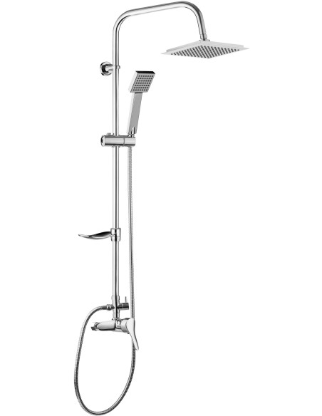 Deante Joko Square Dušas kolonna, 1-funkcija - ar maisītāja krānu NBJ_01SK