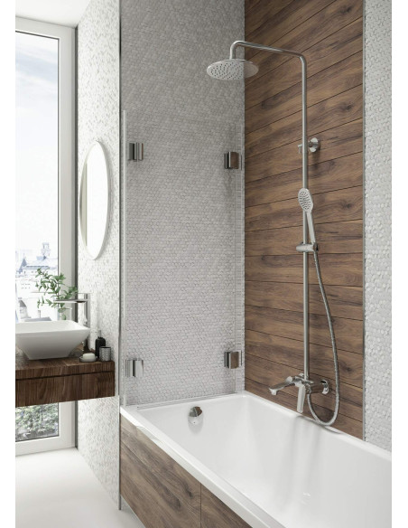 Deante Coriander dušas kolonna, ar vannas maisītāju NAC_01JM